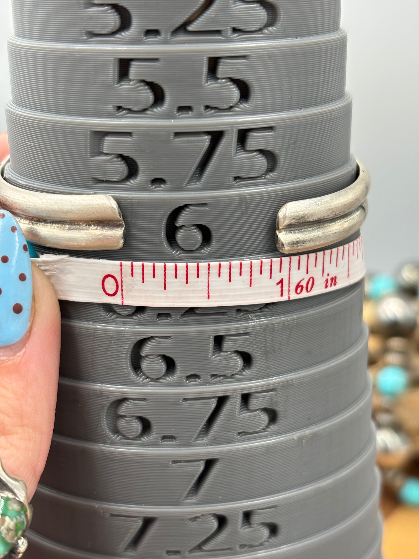 Sonoran Turquoise #92-12 Cuff by Gabriel Jurardo, Mexican