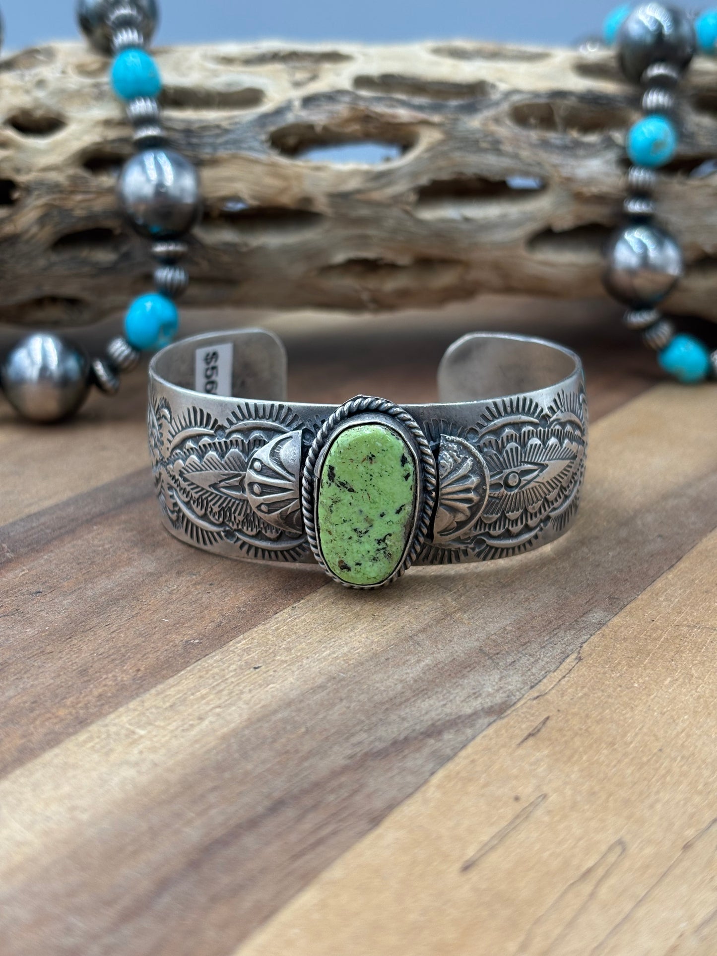 Gaspiete #92-13 Cuff by Boyd Ashley, Navajo