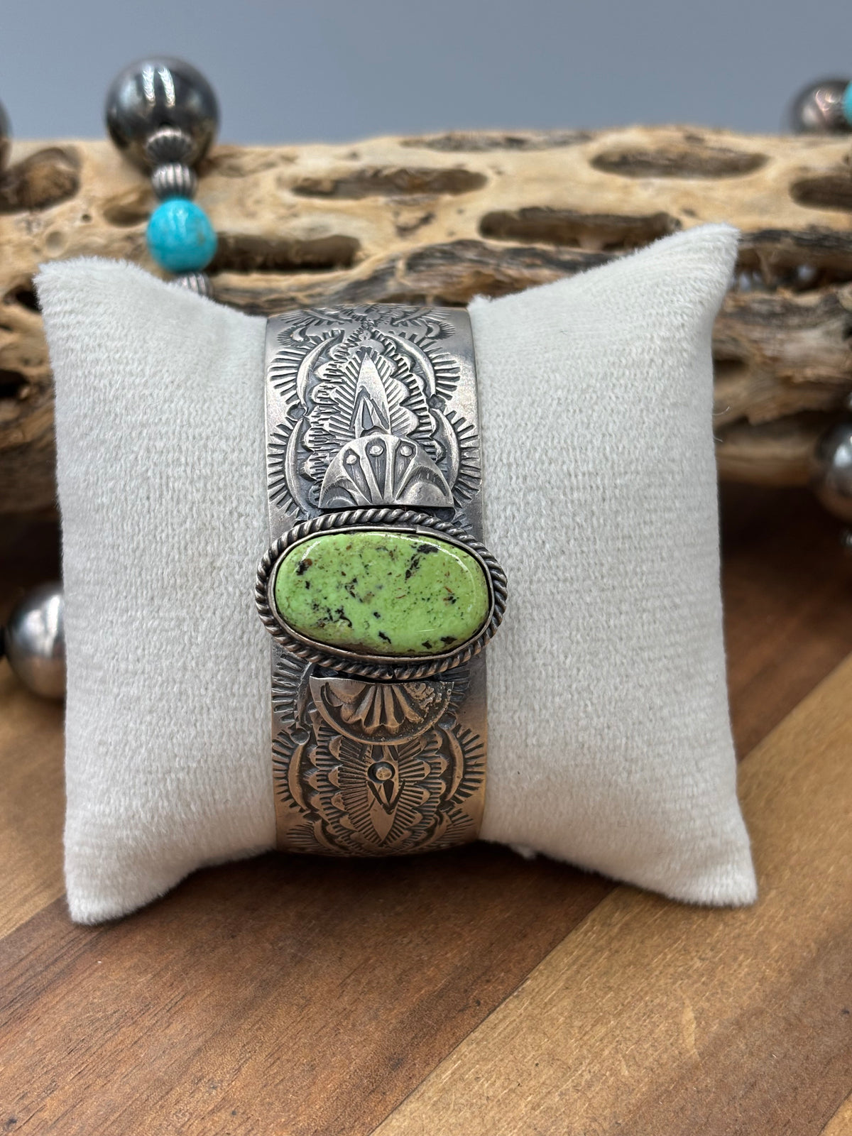 Gaspiete #92-13 Cuff by Boyd Ashley, Navajo