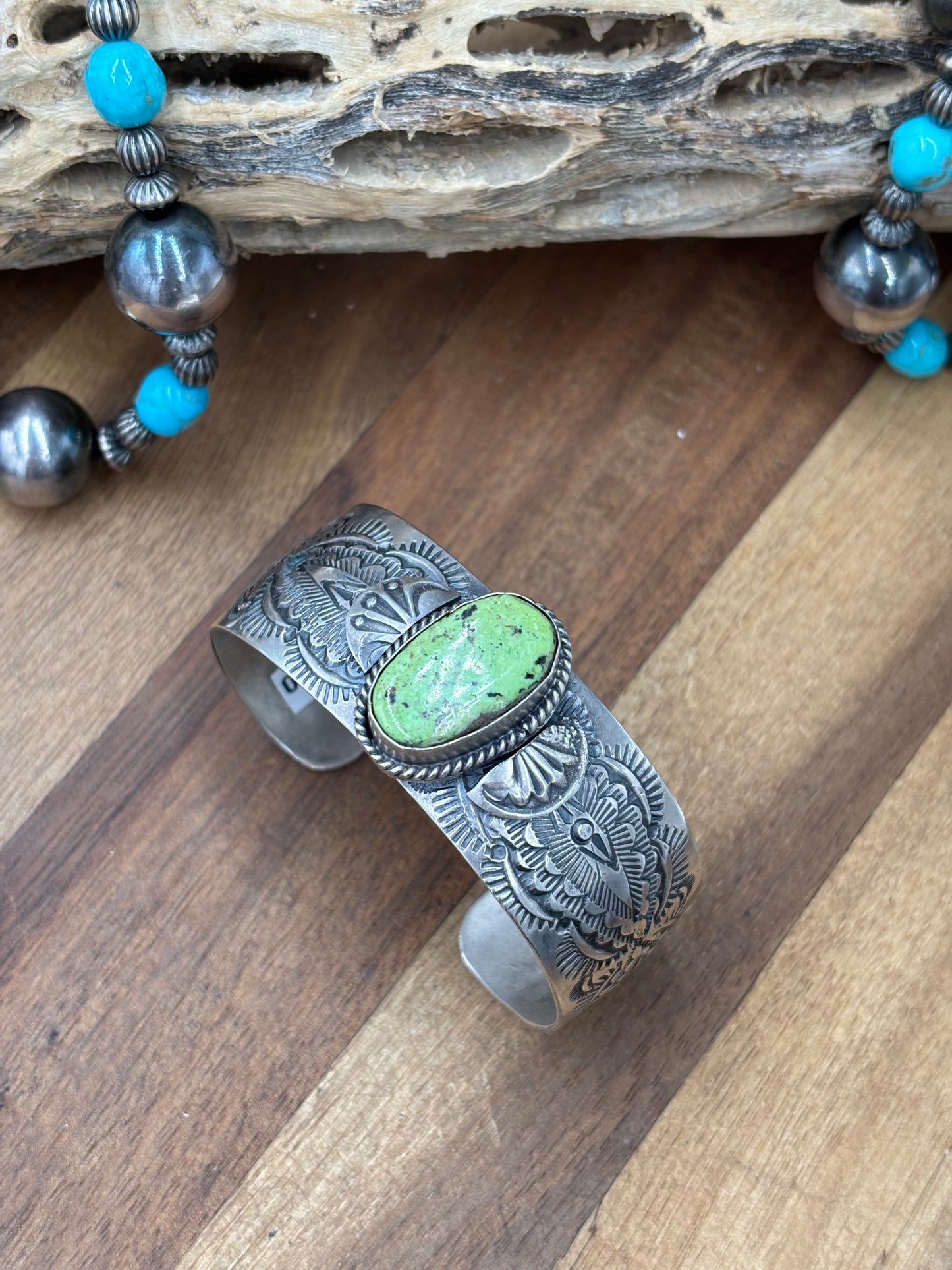 Gaspiete #92-13 Cuff by Boyd Ashley, Navajo