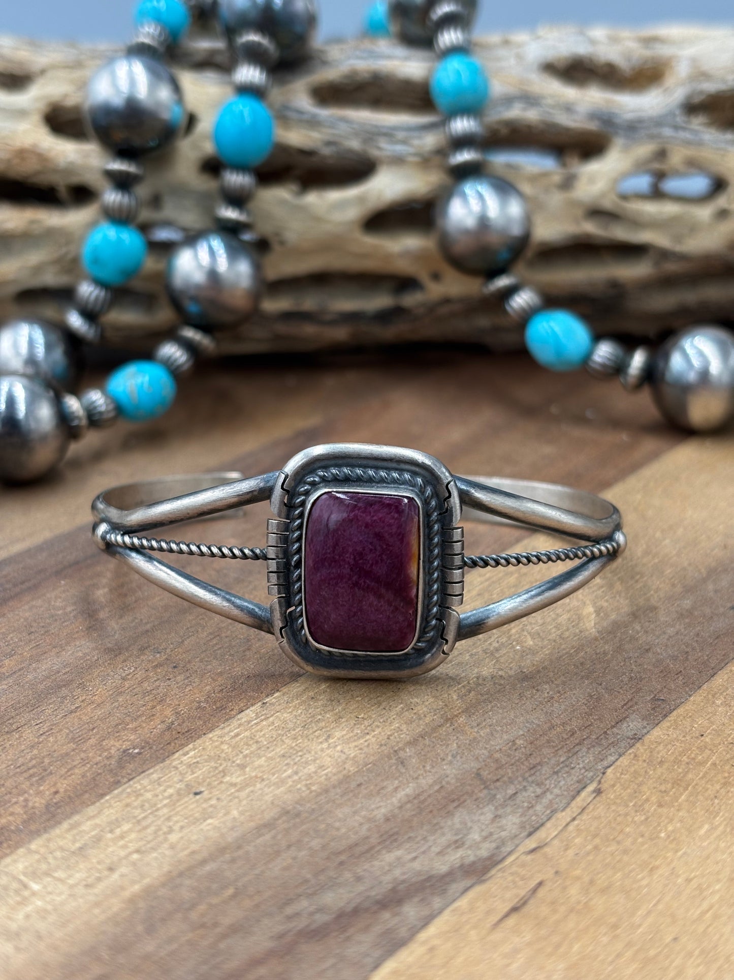 Purple Spiny #96-45 Cuff