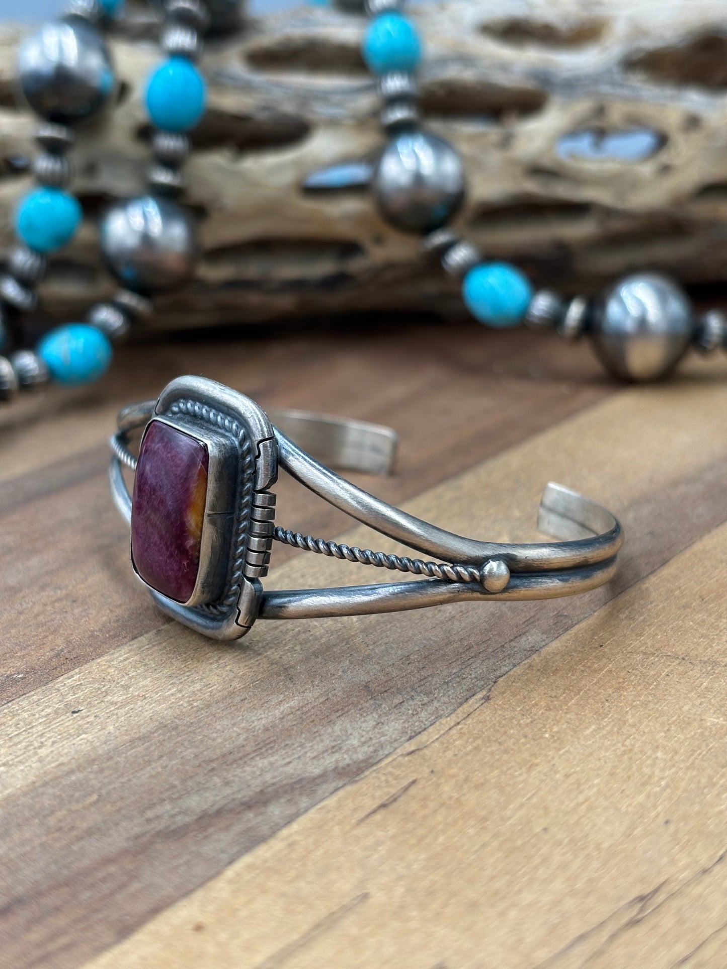 Purple Spiny #96-45 Cuff