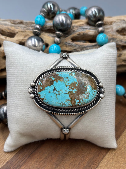 Mine #8 #96-37 Cuff by Eugene Belone, Navajo