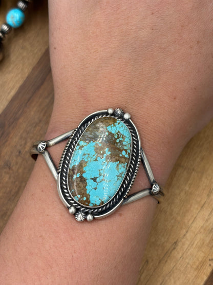 Mine #8 #96-37 Cuff by Eugene Belone, Navajo