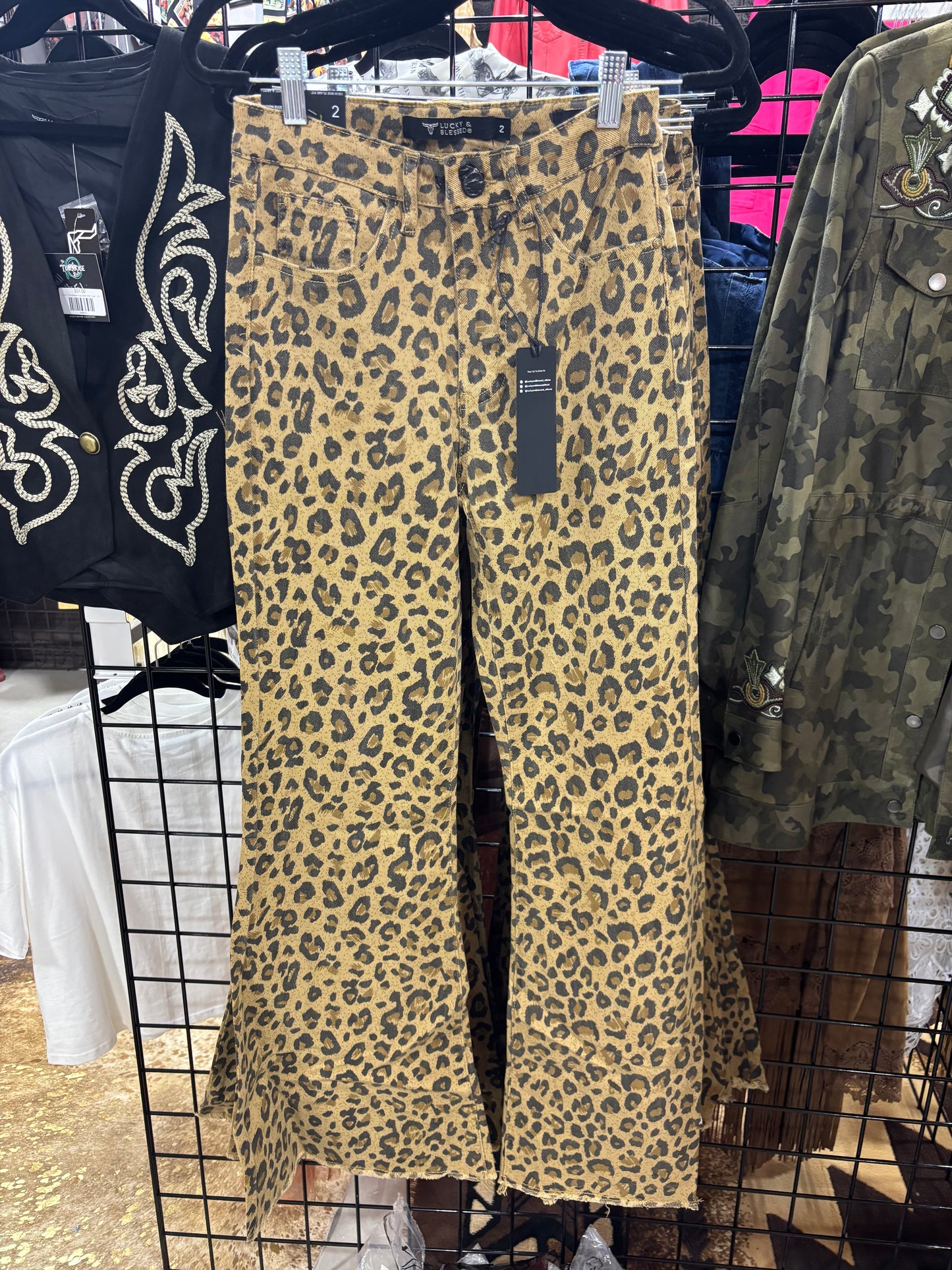 Wild Side Leopard Flares (Regular & Plus Size)