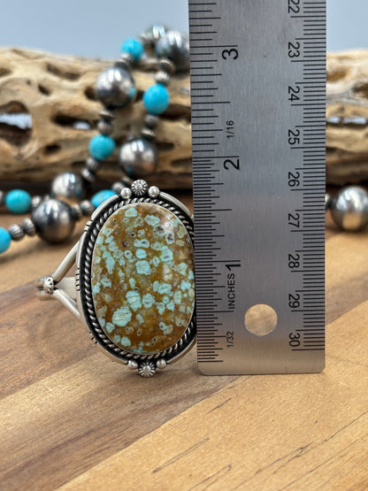 Mine #8 #96-36 Cuff by Eugene Belone, Navajo