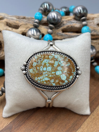 Mine #8 #96-36 Cuff by Eugene Belone, Navajo