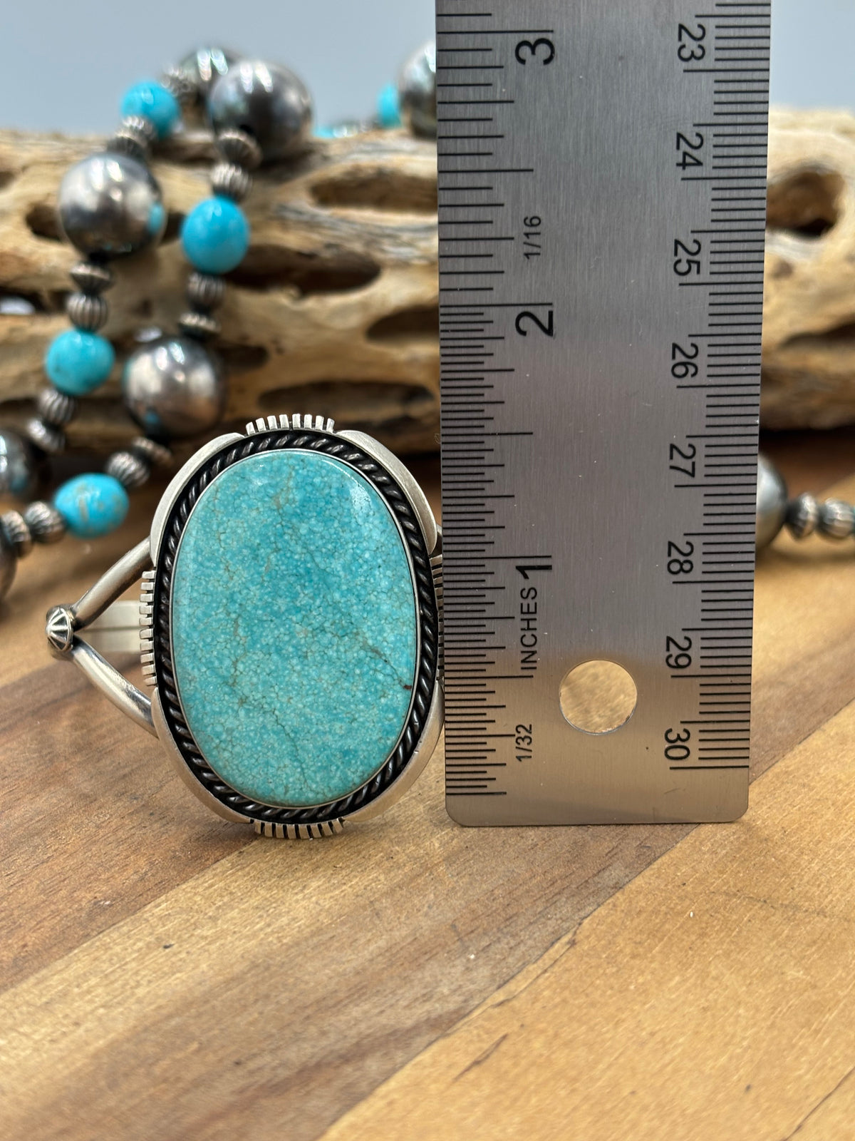 Mine #8 #96-35 Cuff by Eugene Belone, Navajo