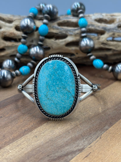 Mine #8 #96-35 Cuff by Eugene Belone, Navajo