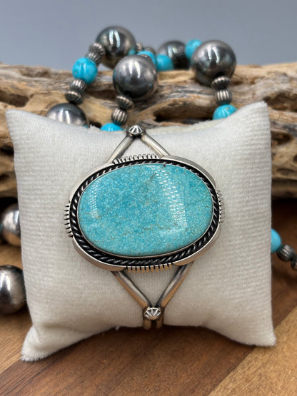 Mine #8 #96-35 Cuff by Eugene Belone, Navajo