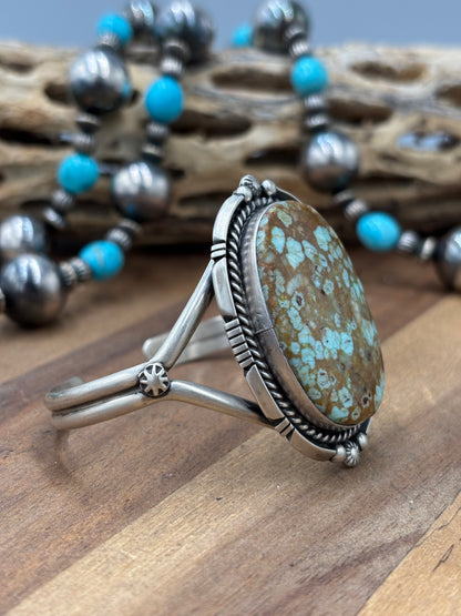 Mine #8 #96-34 Cuff by Eugene Belone, Navajo
