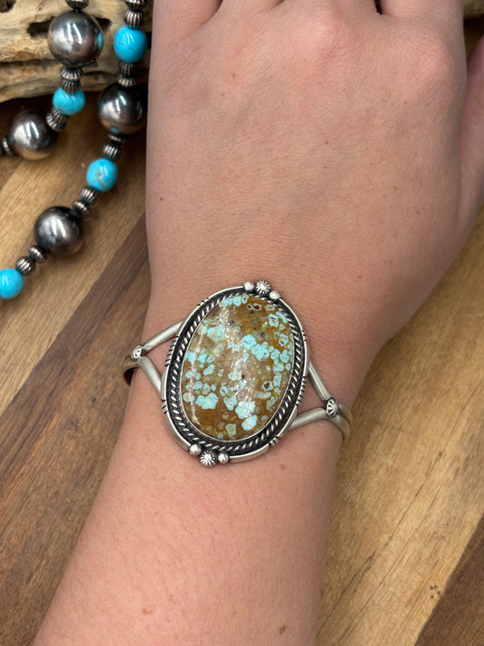 Mine #8 #96-34 Cuff by Eugene Belone, Navajo