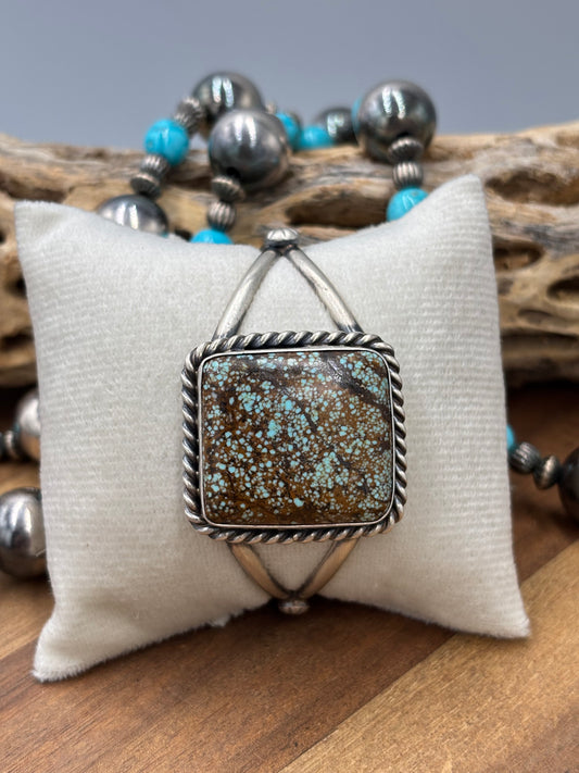 Mine #8 #96-33 Cuff by Augustine Largo, Navajo