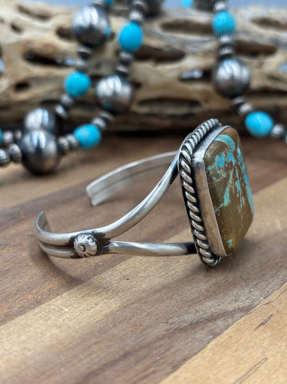 Mine #8 #96-32 Cuff by Augustine Largo, Navajo