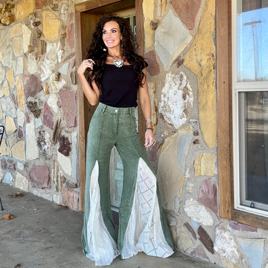 Lace Meadow Jeans