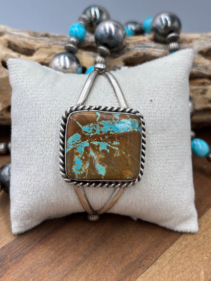 Mine #8 #96-32 Cuff by Augustine Largo, Navajo