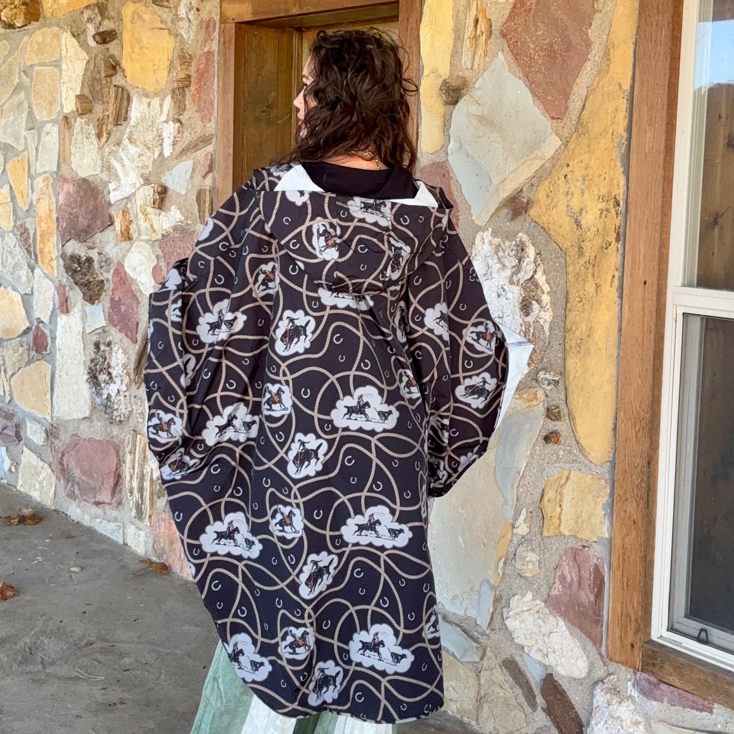 Ride the Storm Poncho