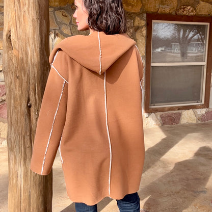 The Meg Light Brown Coat