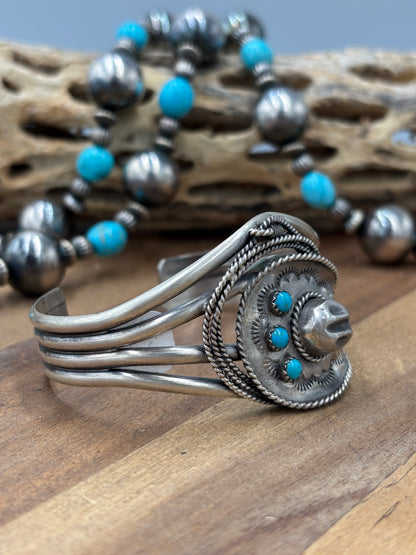 Cowboy Hat #96-23 Cuff by Bobby Platero, Navajo