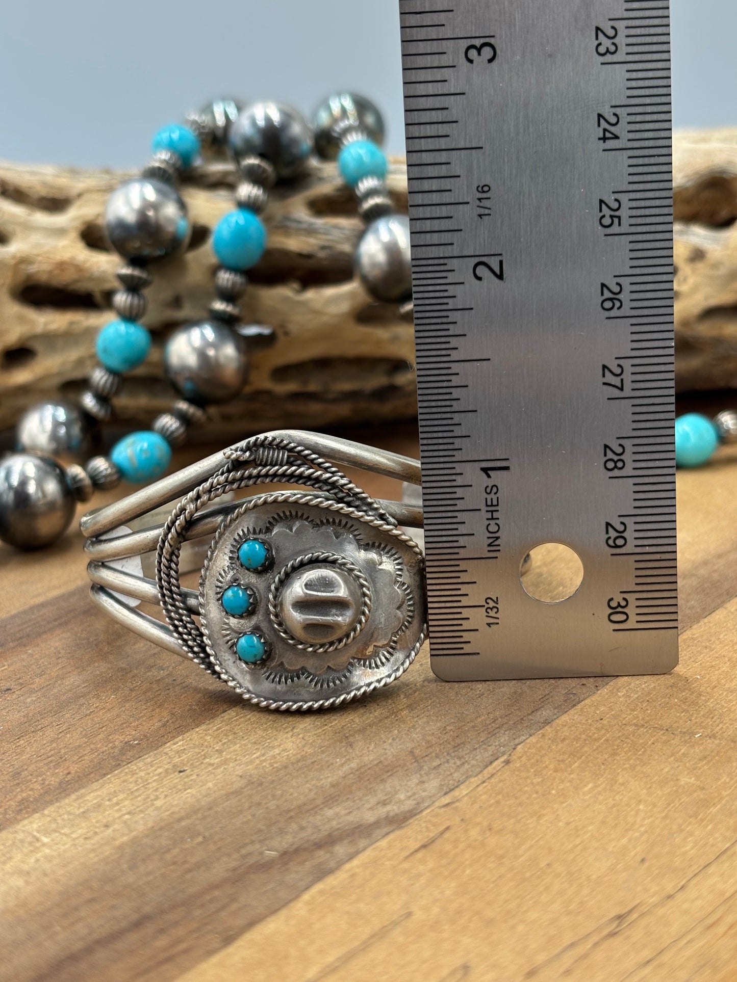 Cowboy Hat #96-23 Cuff by Bobby Platero, Navajo