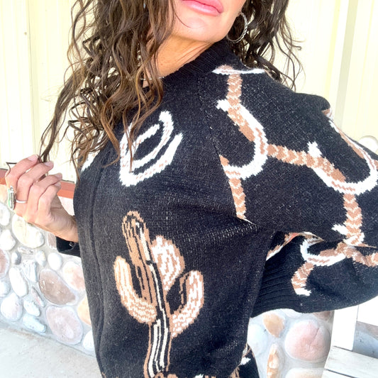 Whiskey Sky Sweater