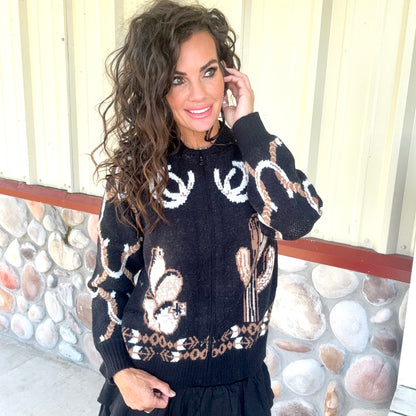 Whiskey Sky Sweater