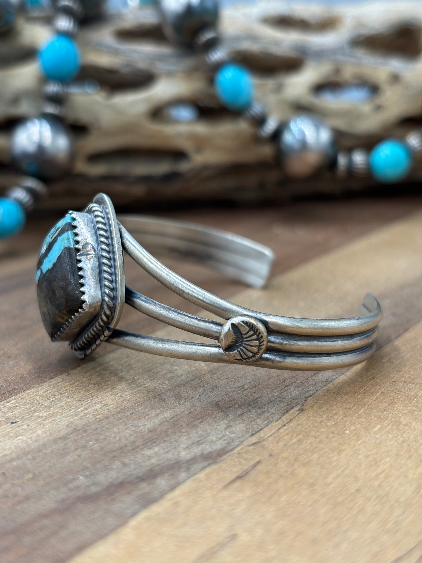 Blackjack #96-11 Turquoise Cuff