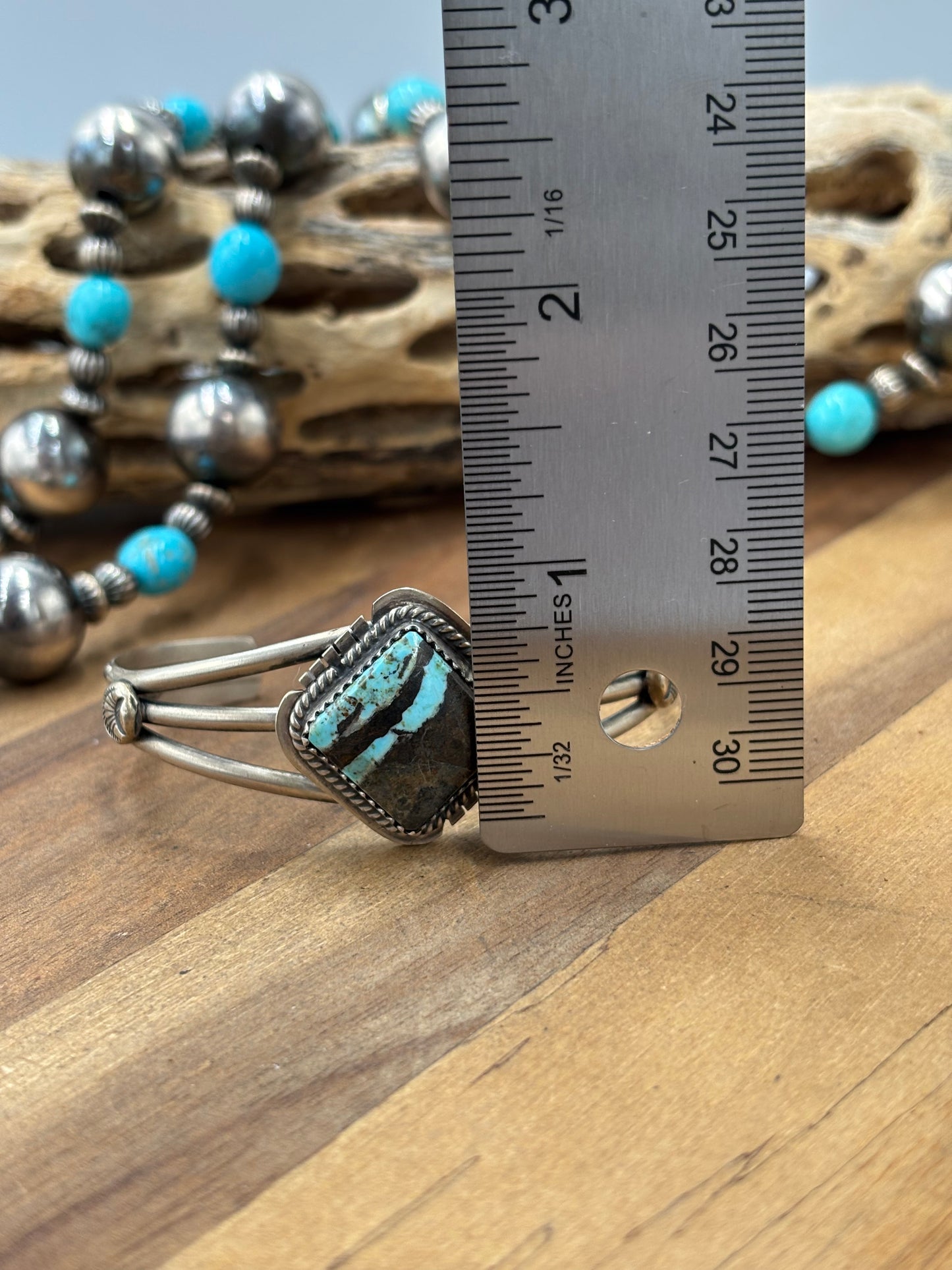 Blackjack #96-11 Turquoise Cuff