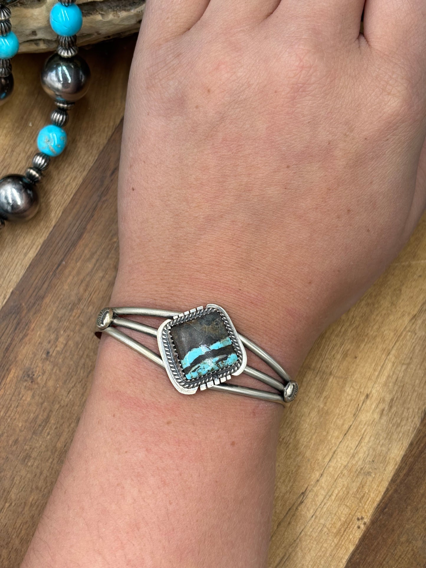 Blackjack #96-11 Turquoise Cuff