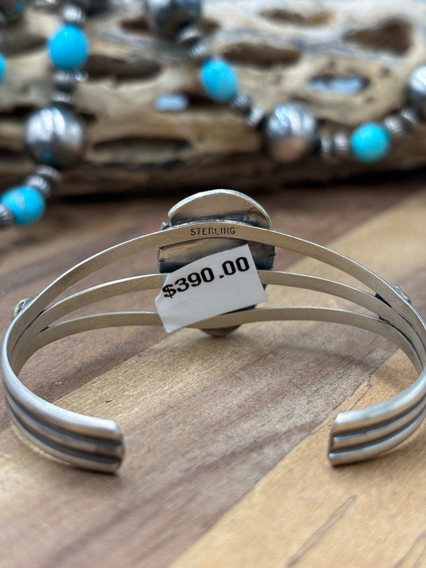 Blackjack #96-10 Turquoise Cuff