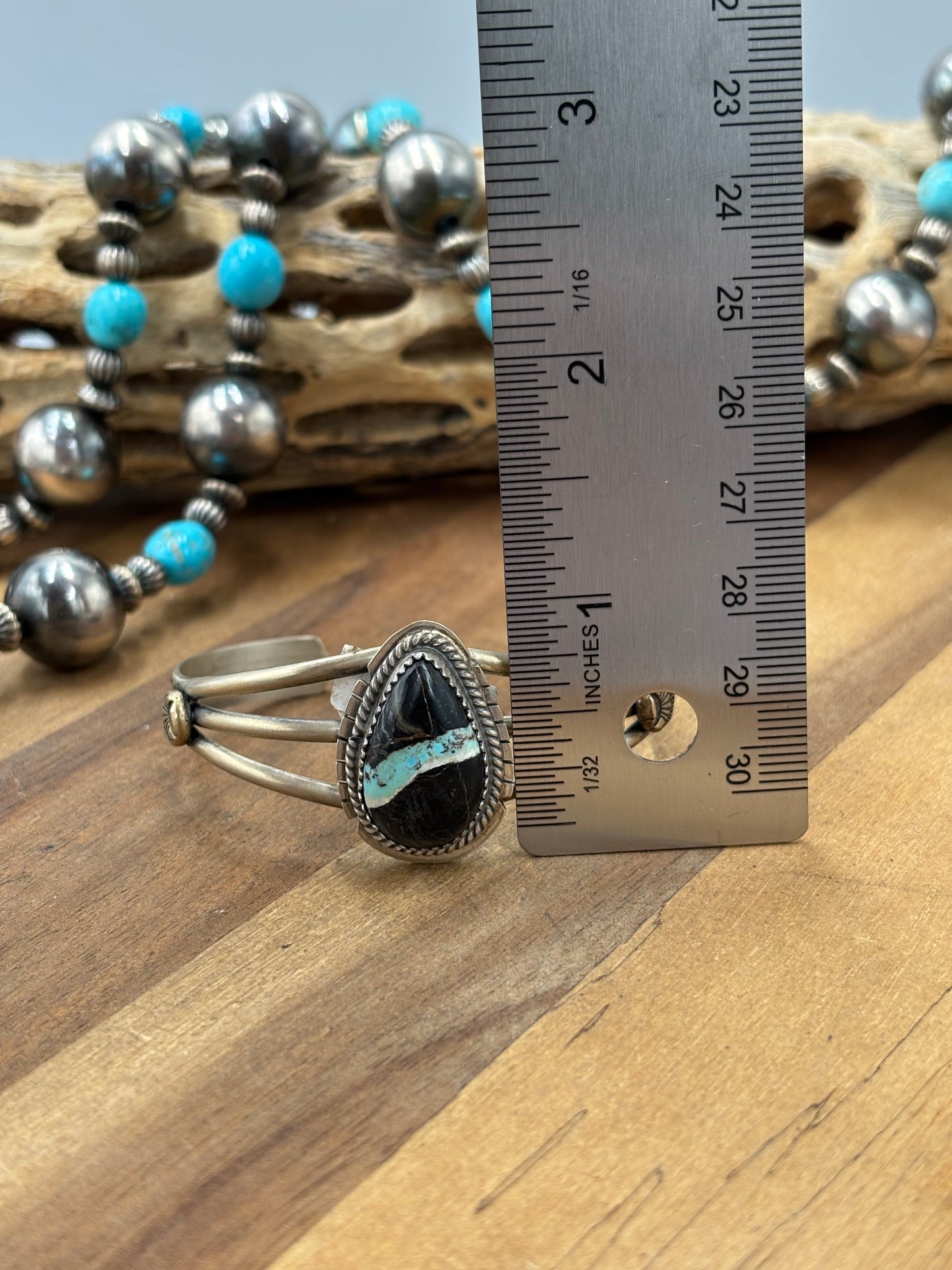 Blackjack #96-10 Turquoise Cuff