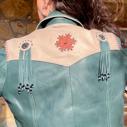 Desert Rose Leather Jacket