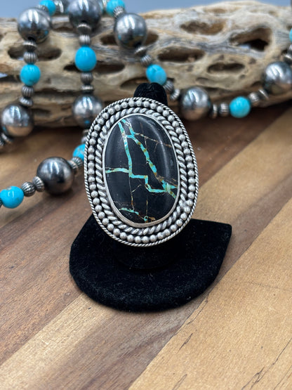Blackjack #96-6 Adjustable Ring by Jason Ogg