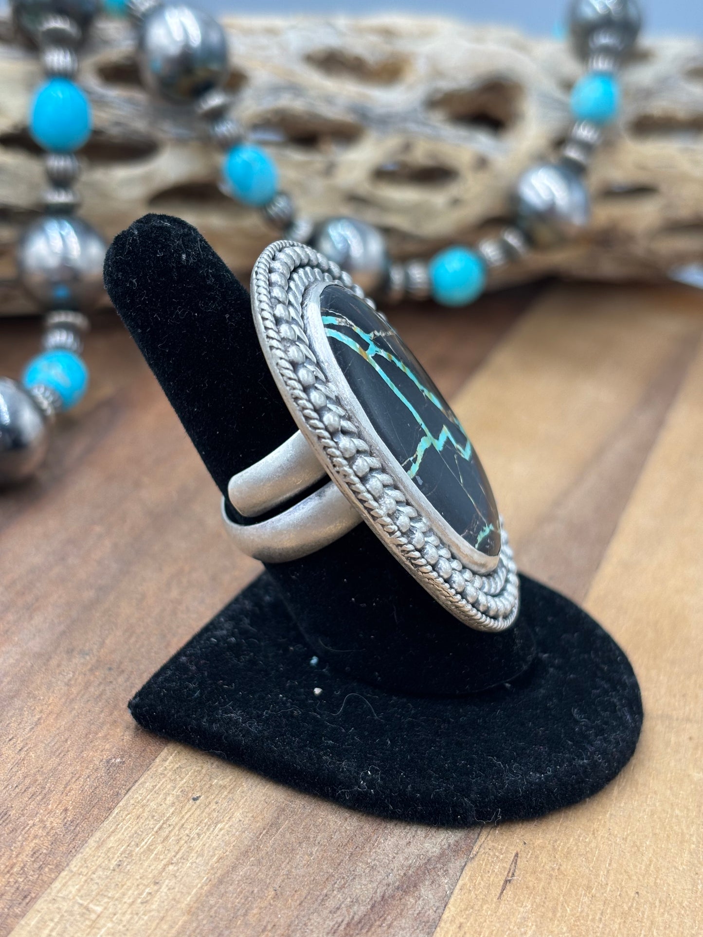 Blackjack #96-6 Adjustable Ring by Jason Ogg