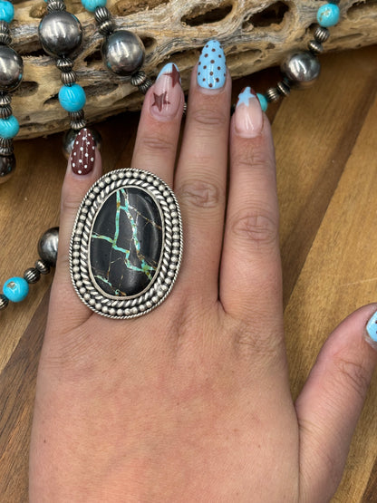 Blackjack #96-6 Adjustable Ring by Jason Ogg