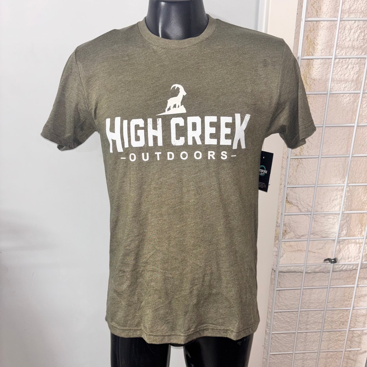 Heather Green High Creek Tee