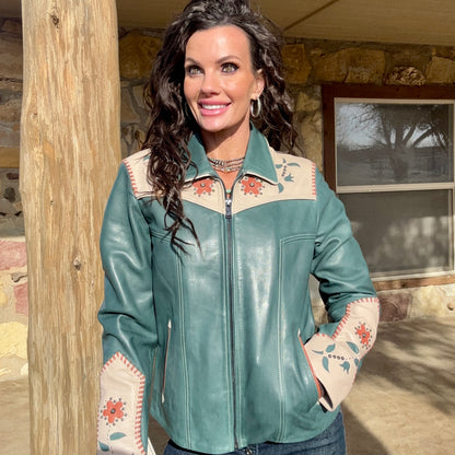 Desert Rose Leather Jacket