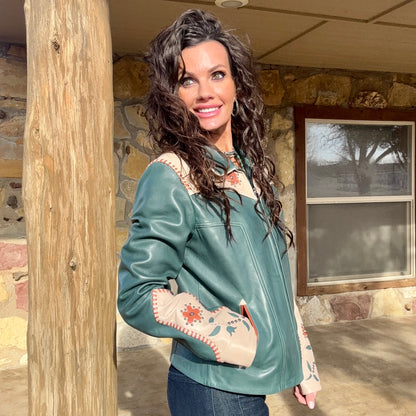 Desert Rose Leather Jacket