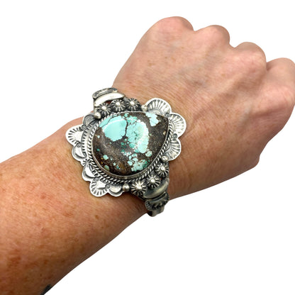 Golden Hills Cuff by Jeff Largo, Navajo