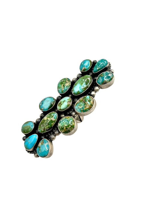 Sonoran Gold Statement Ring size 8 By Travis J, Navajo