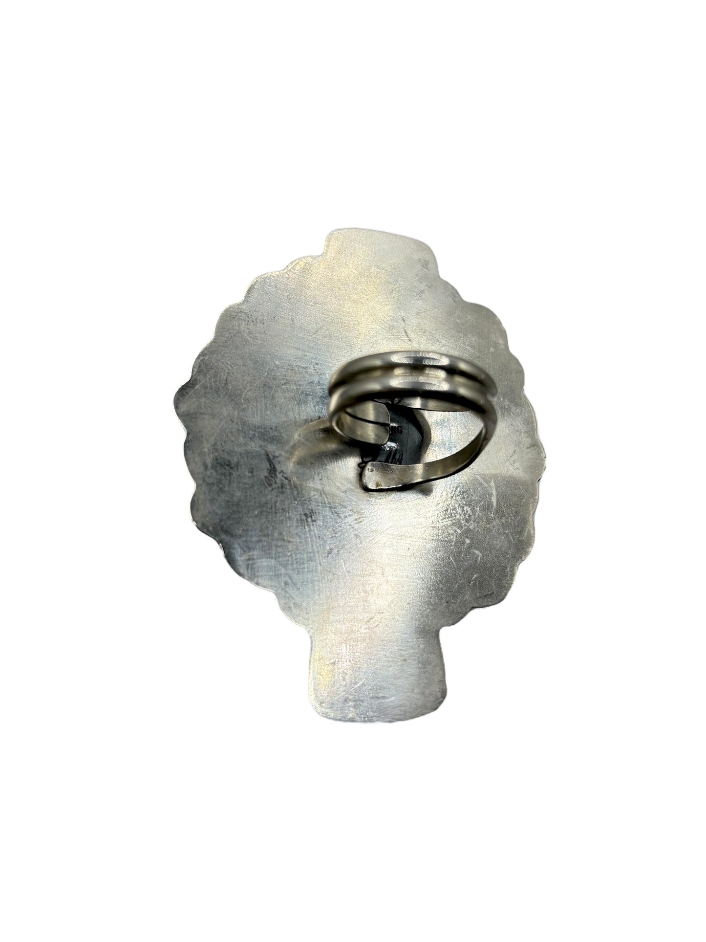 Mixed Stone Cluster Ring Adjustable by Gabriel Jurado, Mexican