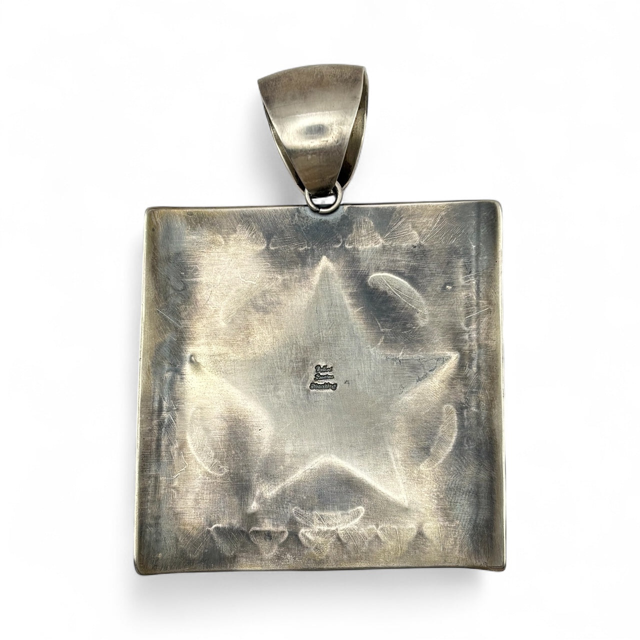 Red Spiny Statement Pendent By Delbert Santos