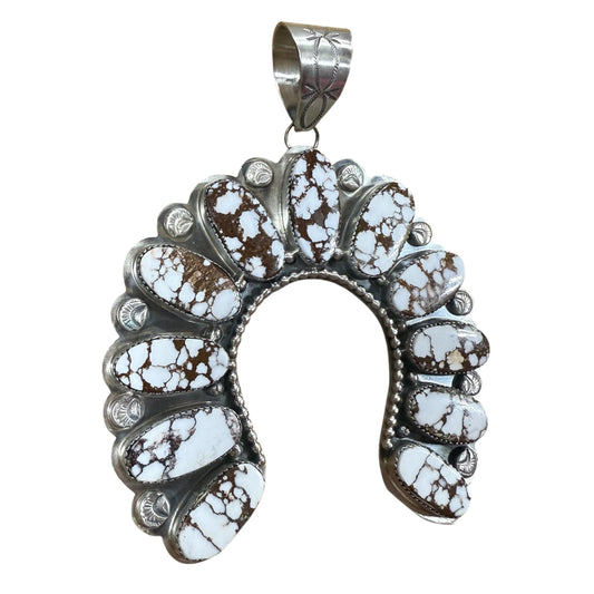 Wild Horse Naja Pendant by Mexican Artist Gabriel Jurardo