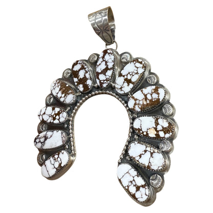 Wild Horse Naja Pendant by Mexican Artist Gabriel Jurardo