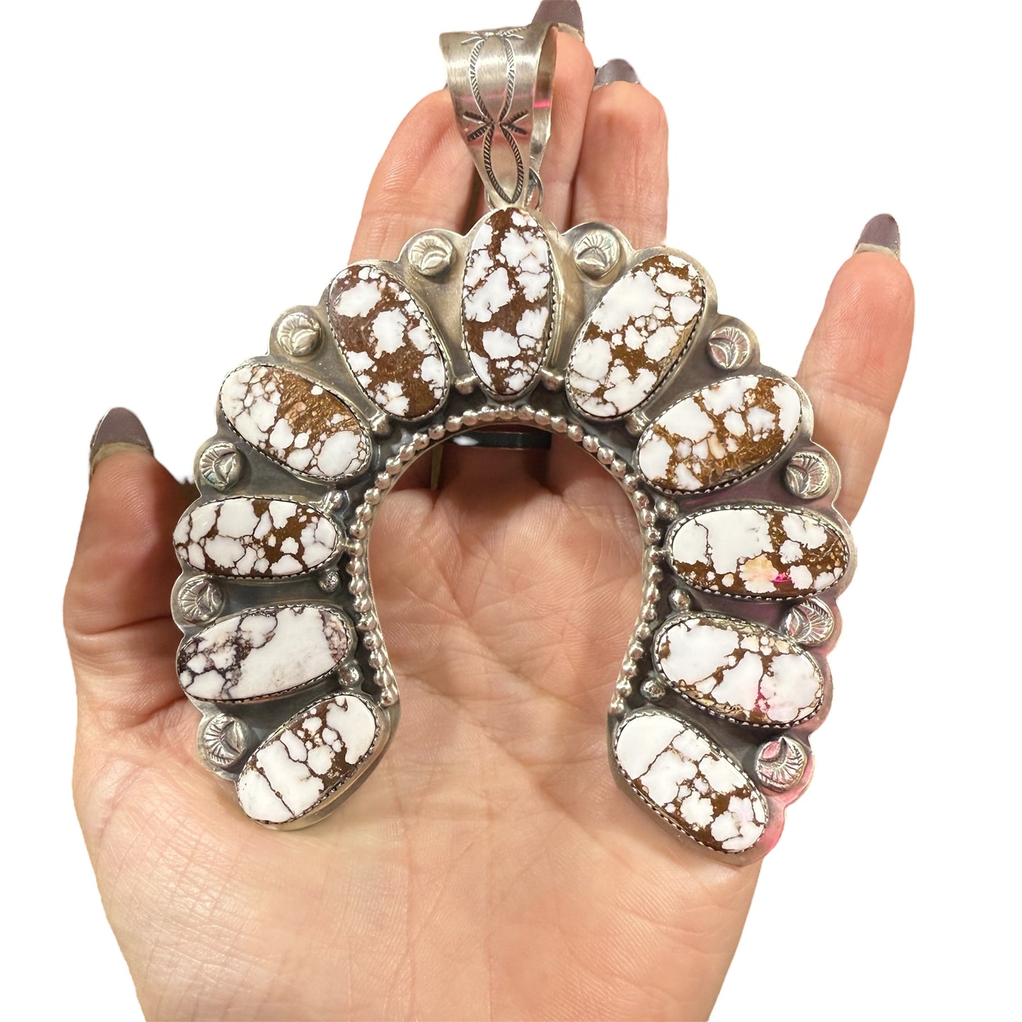 Wild Horse Naja Pendant by Mexican Artist Gabriel Jurardo