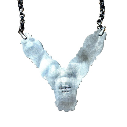 Five Stone Sonoran Gold Statement Necklace