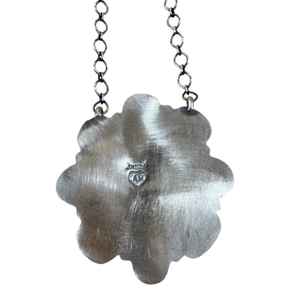 Golden Hills Cluster Necklace by Antionette Martinez