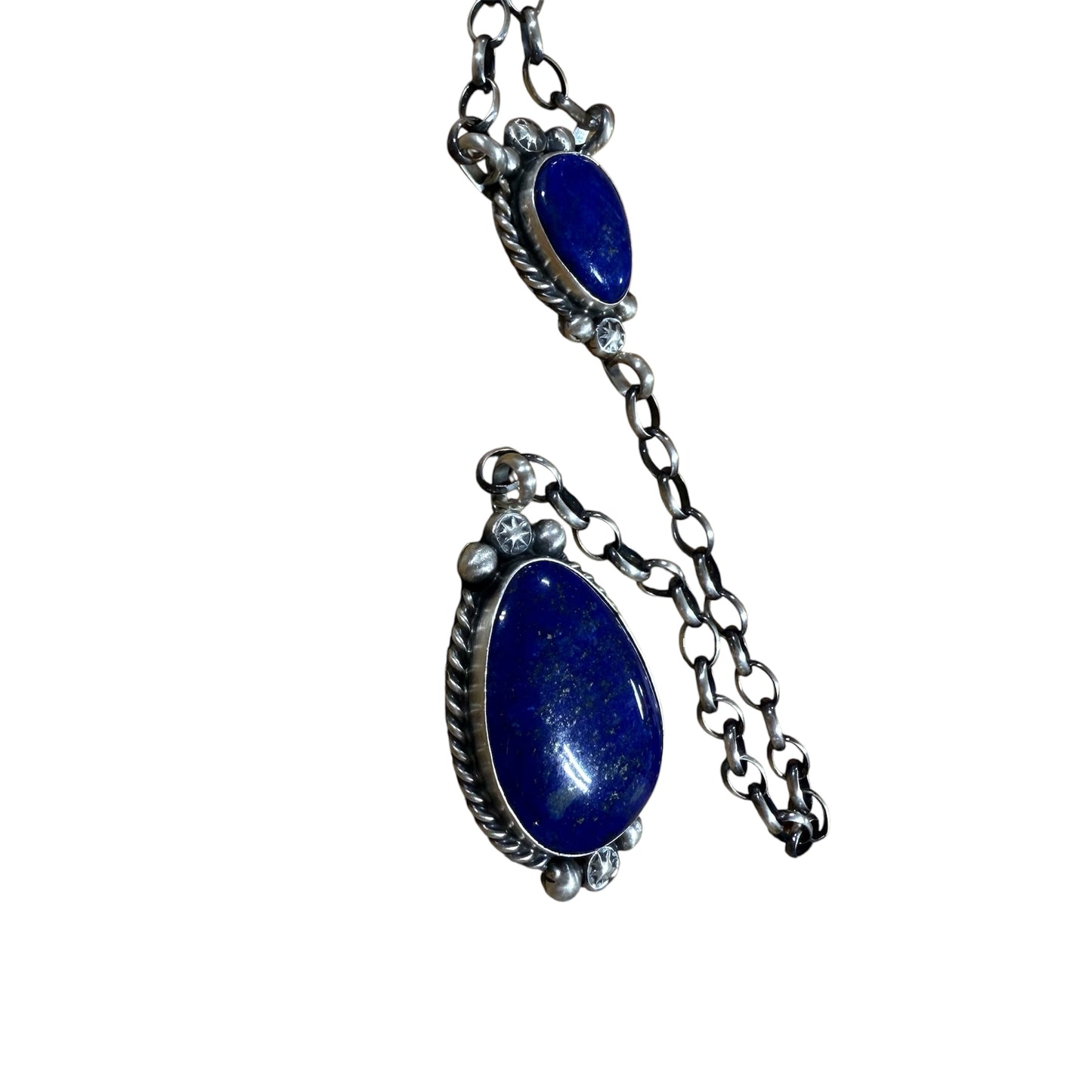 Lapis Lariat Necklace by Augustine Largo