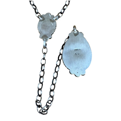 Lapis Lariat Necklace by Augustine Largo