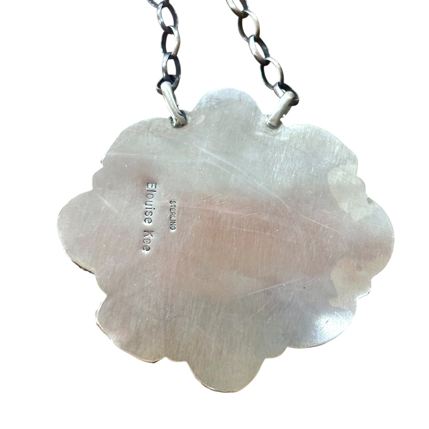 16" Multi-Stone Turquoise & Spiny Oyster Necklace By Elouise Kee
